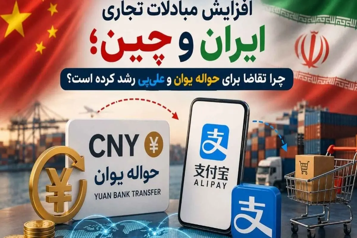 افزایش مبادلات تجاری ایران و چین