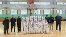 پیروزی تیم ملی بسکتبال زنان ایران در دیدار دوستانه پیش از آغاز کاپ آسیا

