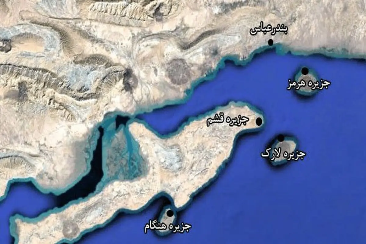 موشک‌های آمریکایی به حوالی قشم اصابت کرد