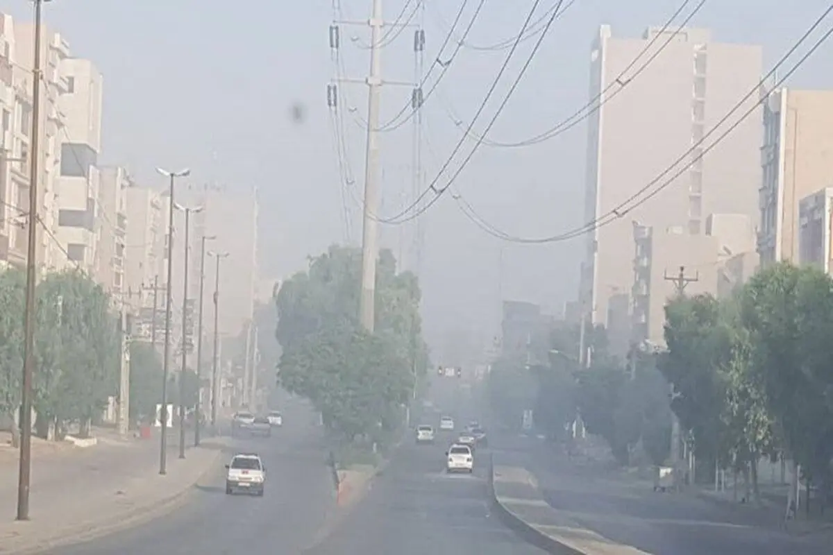 آلودگی هوا در خوزستان به وضعیت هشدار رسید
