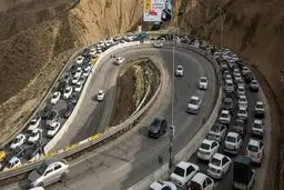 جاده چالوس باز شد