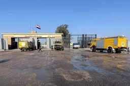گذرگاه رفح بازگشایی شد

