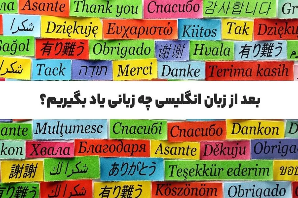 بعد از زبان انگلیسی چه زبانی یاد بگیریم؟