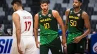 شکست سنگین بسکتبال ایران در جام جهانی