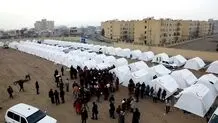 ۲۰ هزار چادر و ۴۵ کمپ اسکان برای ساماندهی زلزله‌زدگان