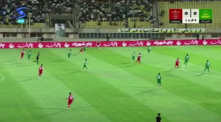 گل اول پرسپولیس به شمس آذر+ ویدئو