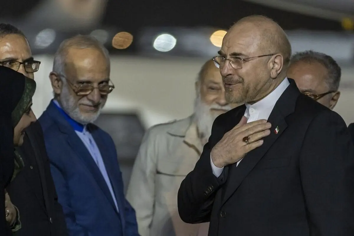 عکس / دختر سردار سلیمانی در مراسم استقبال از قالیباف
