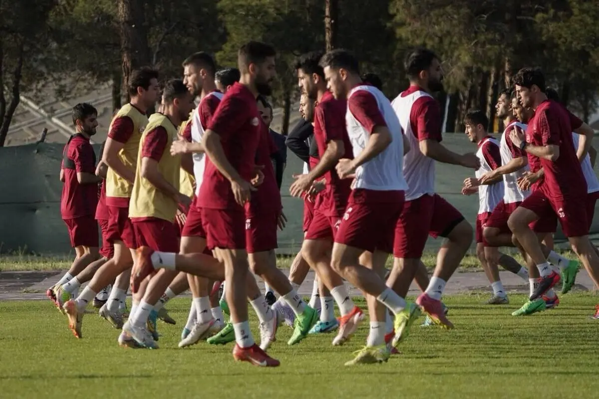 دو میهمان ویژه در تمرین پرسپولیس