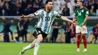 مسی تیمش را به جام برگرداند؛ آرژانتین 2 - مکزیک 0