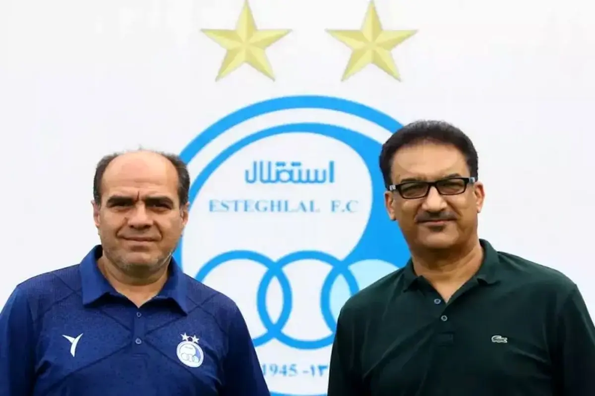 حضور دو پیشکسوت استقلال در تمرین آبی‌پوشان