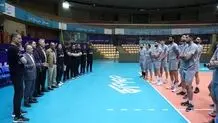 پیروزی تیم ملی والیبال نوجوانان ایران مقابل جوانان سائوپائولو

