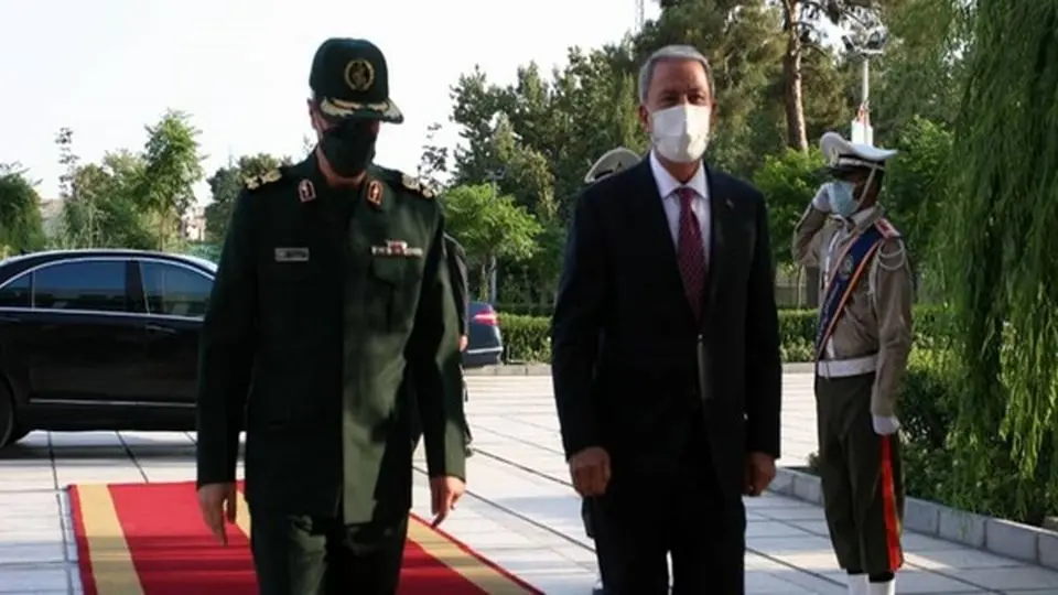 دیدار وزیر دفاع ترکیه با سرلشگر باقری