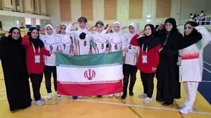 قهرمانی گلبال دختران ایران در بازی‌های پاراآسیایی جوانان