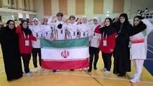 قهرمانی گلبال دختران ایران در بازی‌های پاراآسیایی جوانان