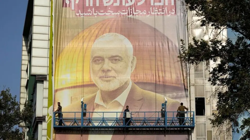 نام‌گذاری یک خیابان به نام «اسماعیل هنیه» در تهران/ ویدئو و عکس