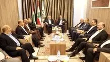 Iranian FM, Hamas chief discuss Gaza developments
