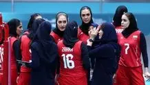 شکست زنان والیبالیست ایرانی مقابل ترکیه