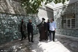 دیدار مسعود پزشکیان با خانواده خمینی + عکس