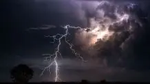 برخورد صاعقه در این شهر جان ۲ نفر را گرفت 