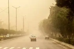 باد و گرد و خاک در نیمه‌شرقی و بخش‌هایی از مرکز کشور/اهواز، رکورددار گرمترین شهر


