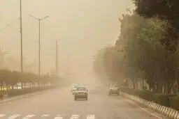 باد و گرد و خاک در نیمه‌شرقی و بخش‌هایی از مرکز کشور/اهواز، رکورددار گرمترین شهر

