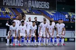 برد پرگل تیم ملی فوتسال بدون پخش تلویزیونی