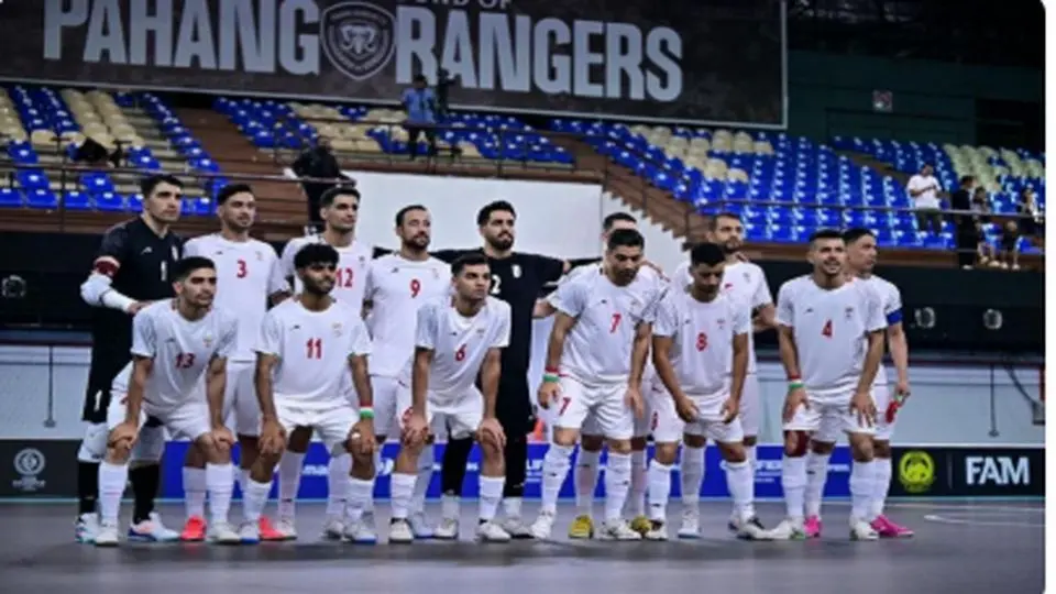 برد پرگل تیم ملی فوتسال بدون پخش تلویزیونی