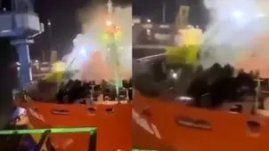 حریق و انفجارِ تانکر در یک کارخانه‌ کشتی‌سازی در اندونزی با ۱۰ کشته و ۲۱ زخمی

