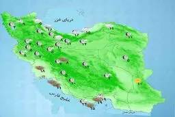 وضعیت آب و هوا، امروز ۲۲ آبان ۱۴۰۲ / سامانه بارشی جدید در راه است

