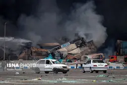 تعداد جان‌باختگان حادثه انفجار در بندر شهید رجایی به ۵۸ نفر افزایش یافت
