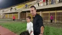 جشن بازیکنان نساجی برای قهرمانی 