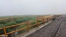 پل آق قلای گلستان ۲۴ ساعت پس از حمله آمریکا بازگشایی شد
