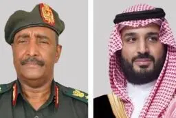 محمد بن سلمان و البرهان تلفنی گفت‌وگو کردند/ تأکید ریاض بر ثبات سودان