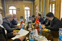 دیدار خارجی رئیس خانه احزاب و تاکید بر اجرای توافقنامه ۲۵ ساله با چین

