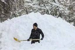 بارش برف و باران در ۱۶ استان کشور