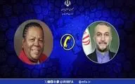 Iranian, South African FMs discuss Gaza