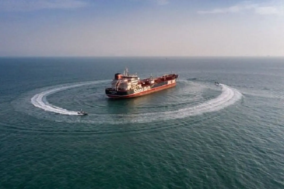 IRGC Navy seize foreign vessel carrying smuggled fuel in PG