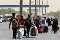 استفاده از قطار برای نقل وانتقال مهاجران افغانستانی