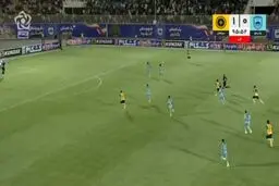 گل دوم سپاهان به چادرملو+ ویدئو