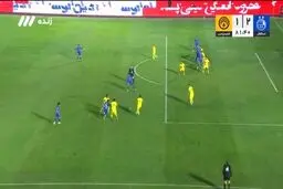 گل دوم استقلال به فجر+ ویدئو