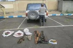دستگیری شکارچی غیر مجاز در سمنان