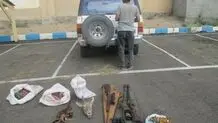 دستگیری شکارچی غیر مجاز در سمنان