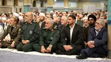 پوشش غیرنظامی سردار قاآنی در دیدار مسئولان نظام با رهبر انقلاب/ عکس

