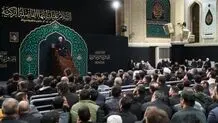 مراسم عزاداری شب شهادت حضرت زهرا(س) در حسینیه امام خمینی(ره)
