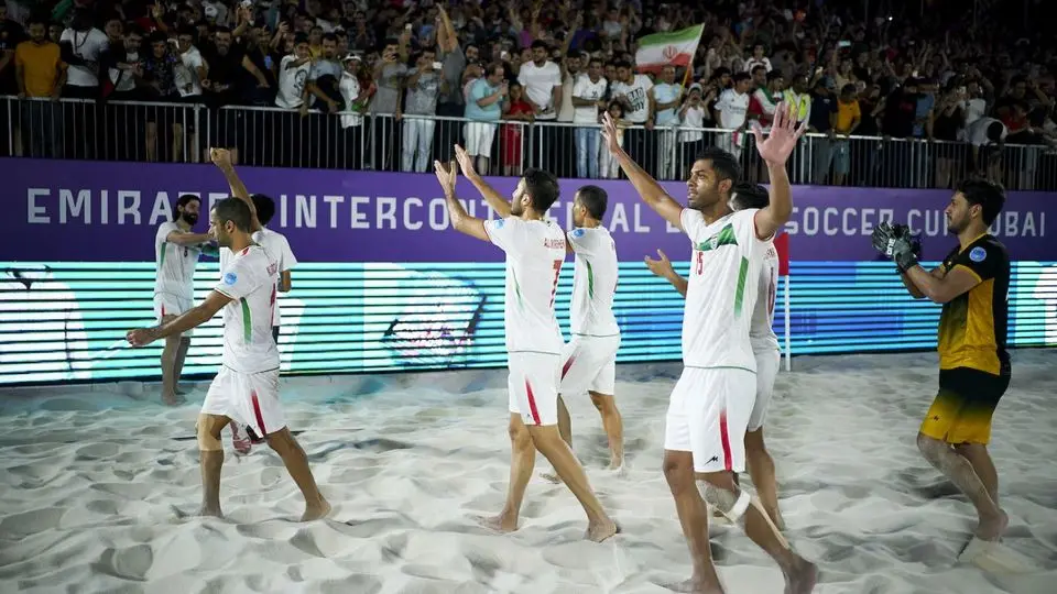 تیم ملی فوتبال ساحلی ایران سوم جهان شد