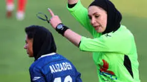 تصاویر جالب از لیگ برتر فوتبال زنان