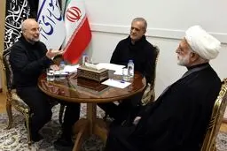 دو عکس خاص از نشت سران قوا