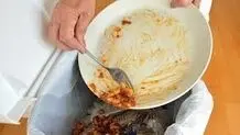 هر ایرانی ۹۰ کیلو غذا دور می‌ریزد 

