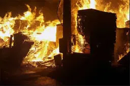 انفجار شدید ۴ مغازه در قیطریه تهران 
