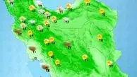 وضعیت آب و هوا، امروز ۱۵ خرداد ۱۴۰۲ / وزش باد شدید و گرد و خاک در بیشتر مناطق کشور

